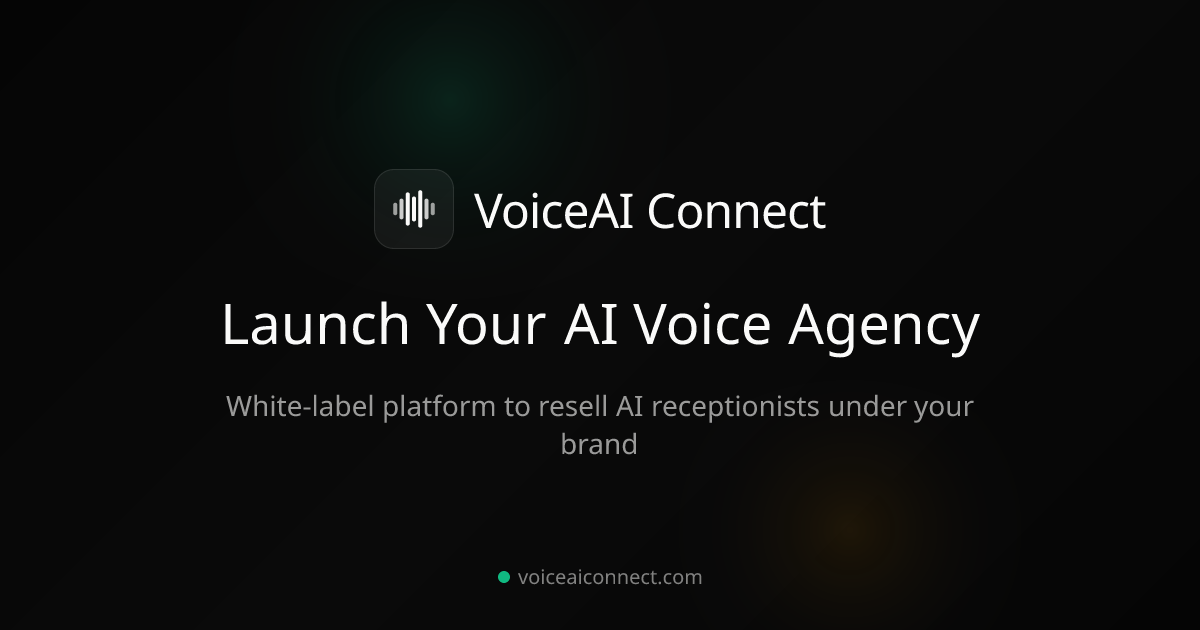 VoiceAI Connect Screenshot